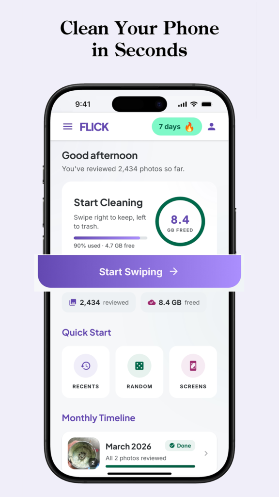Best Photo Cleaner Apps for Android & iPhone (2026) 2 Flick