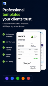 How to Create Professional Invoices Using AI Voice (2026 Guide) 6 Professional invoice template generated with AI