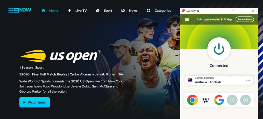 How to Watch the US Open Tennis Championships 2026 Live Online From Anywhere 3 Watch US Open Tennis Championships Live Online