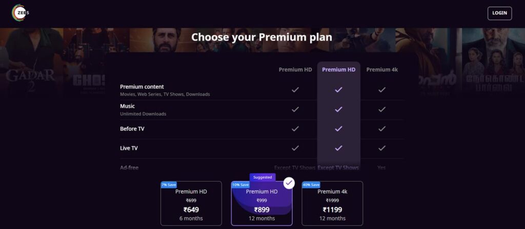Zee5 Subscription