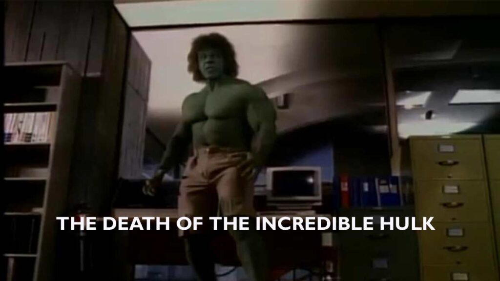 the death of the incredible hulk