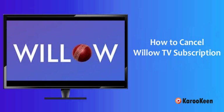 How to Cancel Willow TV Subscription on Several Devices (2024)