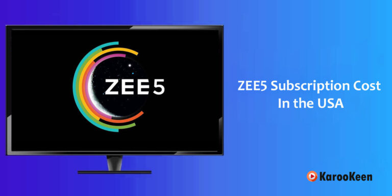 How Much Is ZEE5 Subscription Cost In the USA?