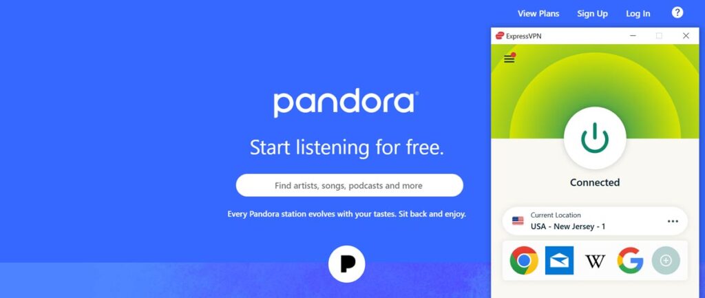 Access Pandora