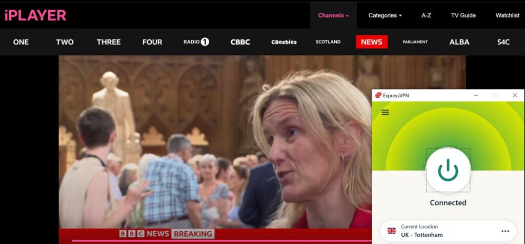 Watch BBC News Outside the UK