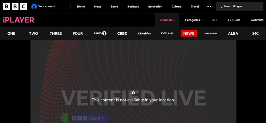 Watch BBC News Outside the UK