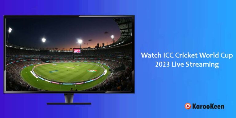 How to Watch ICC Cricket World Cup 2023 Live Streaming Free From Anywhere