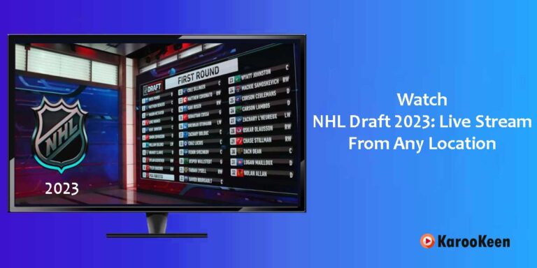 Watch NHL Draft 2023: Live Stream on ESPN Plus Abroad (Easy Steps)