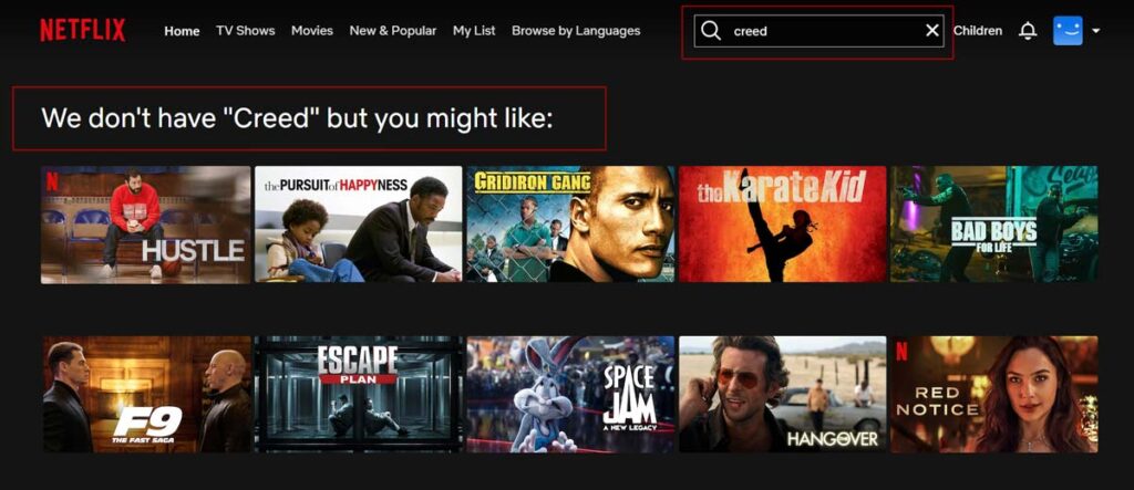 Watch Creed on Netflix