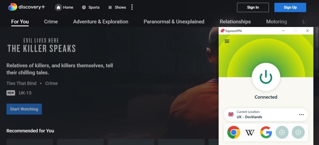 Unblock Discovery Plus UK