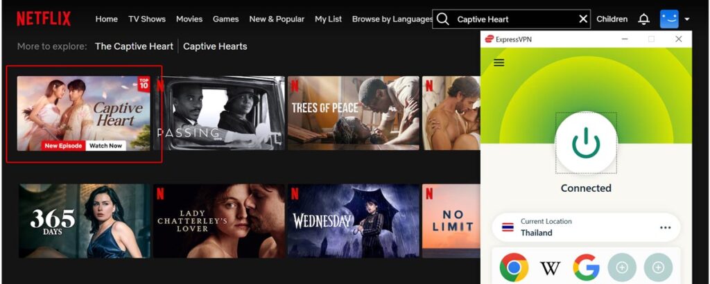 Watch Captive Heart