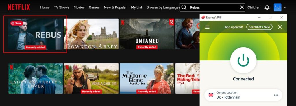 Watch Rebus on Netflix