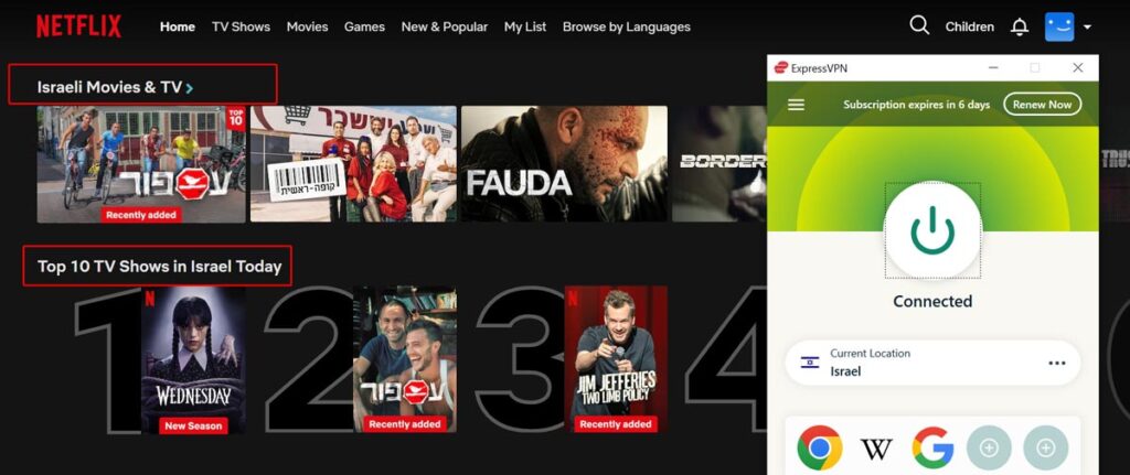 Unblock Israeli Netflix Library