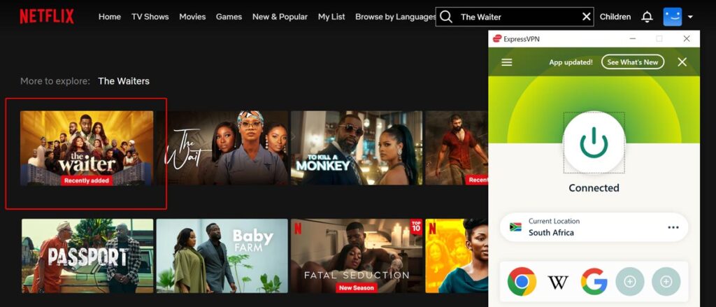 Watch The Waiter on Netflix